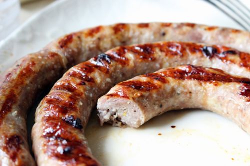 sausage barbecue grilling