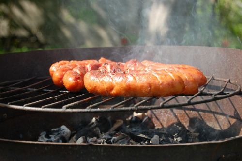 sausage sausages grill