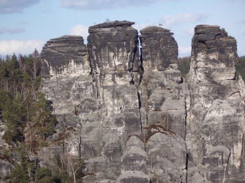 saxon switzerland sand stone rock