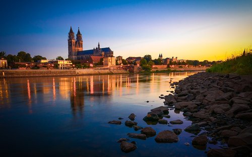 saxony-anhalt  dom  magdeburg