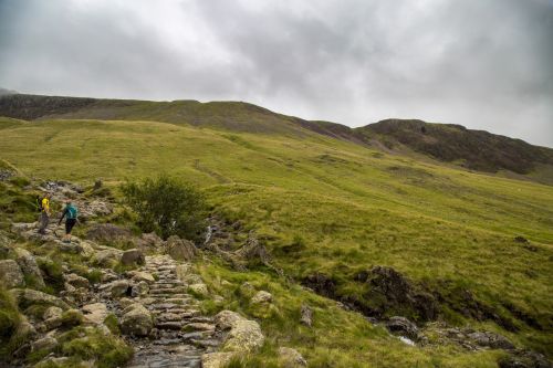 Scafell Pike Mountain In England