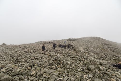 Scafell Pike Mountain In England