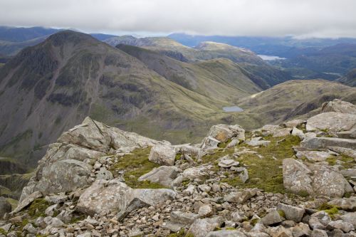 Scafell Pike Mountain In England