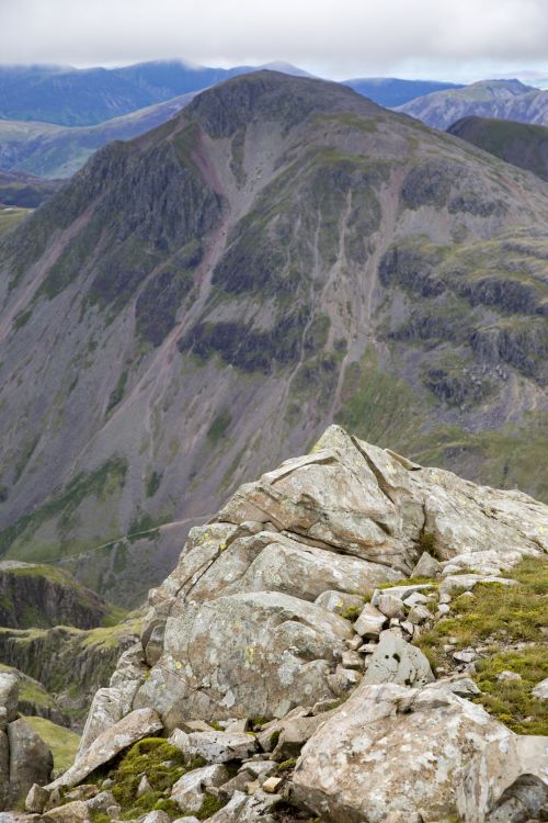 Scafell Pike Mountain In England