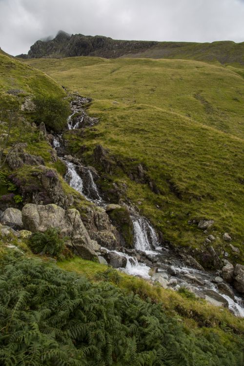 Scafell Pike Mountain In England