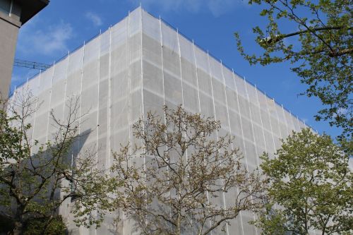 scaffolding renovation building