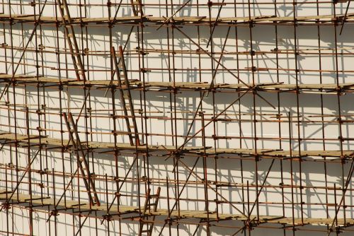 scaffolding ladder building