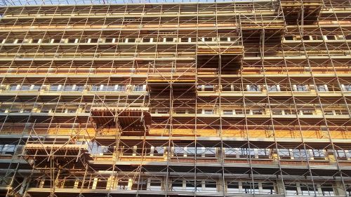 scaffolding building masonry