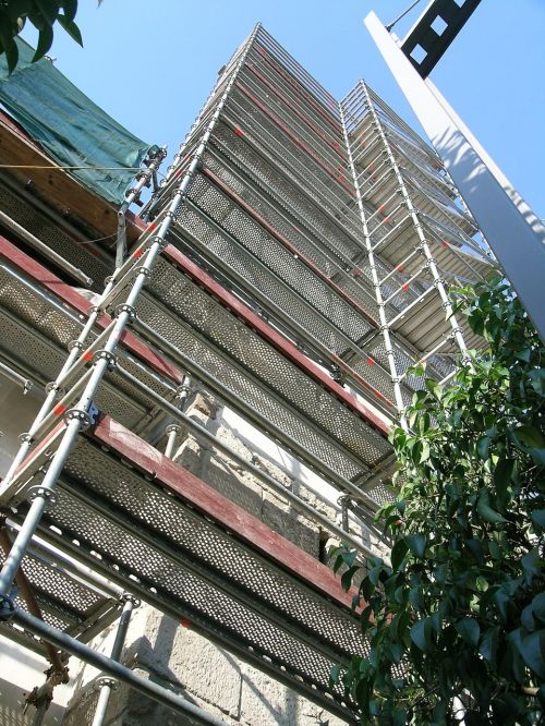 scaffolding building restructuring