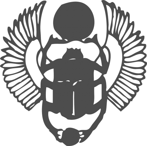 scarab symbol wings