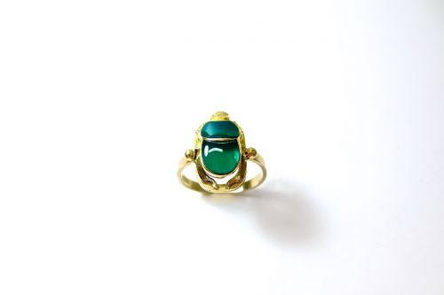 scarab green gold