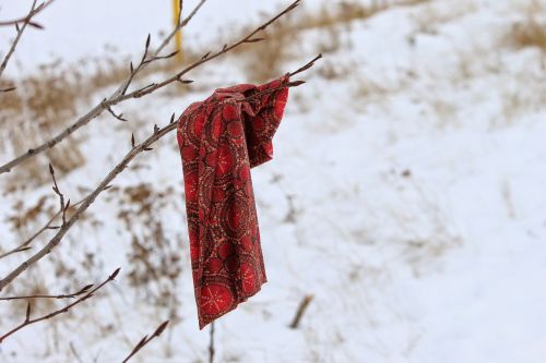 scarf lost forgotten