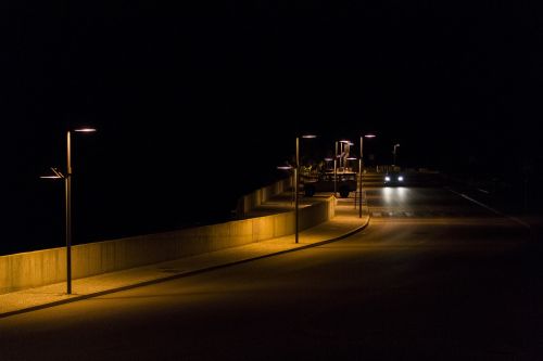 night lights street