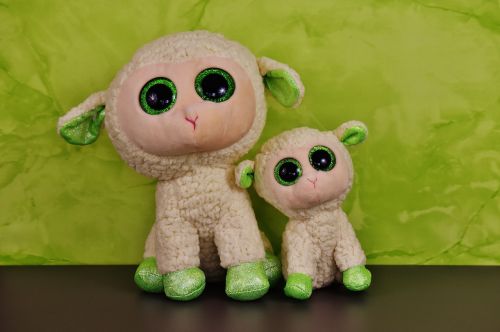 schäfchen plush toys glitter eyes