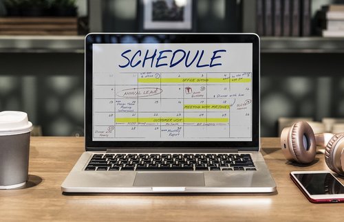 schedule  events  agenda
