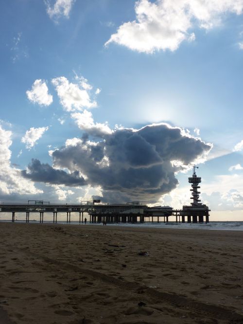 scheveningen beach coast