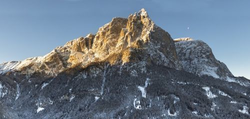 schlern santner peak mountain