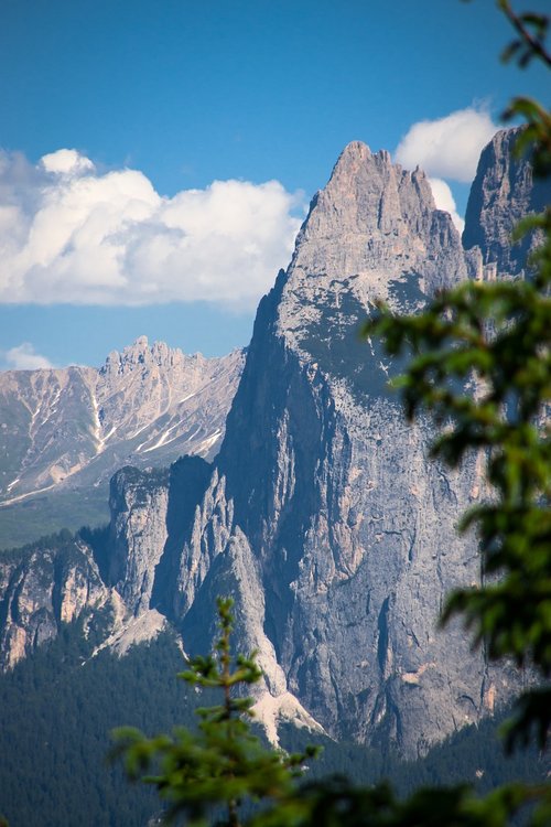 schlern  dolomites  alpine