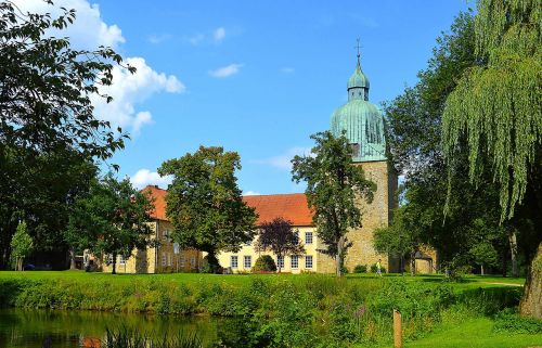 schloss fürstenau lower saxony landscape