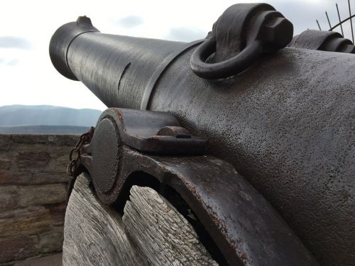 schloss waldeck barrel of a gun historically