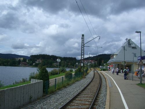 schluchsee platform railway station