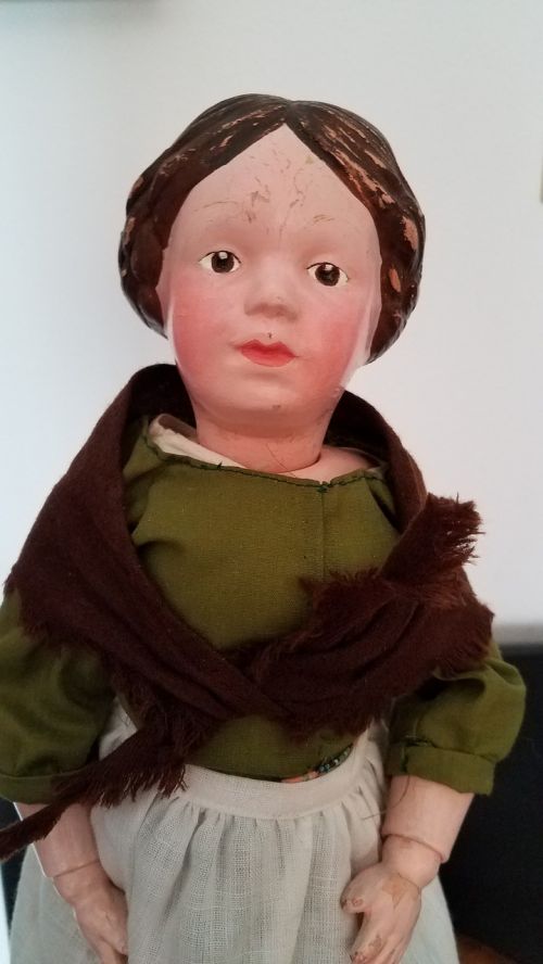 schoenhut doll wood