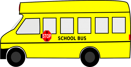school bus bus students