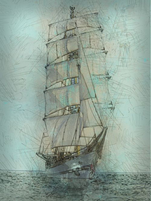 schooner tall ship nautical