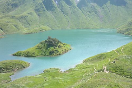 schrecksee hochgebirgssee allgäu alps