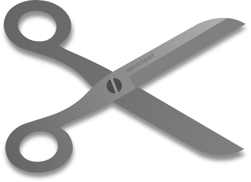 scissors cut hairdresser