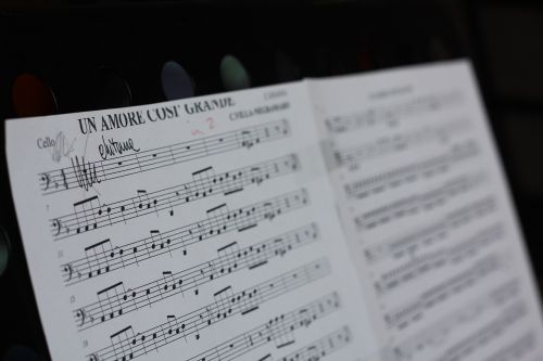 score sheet music music