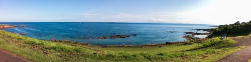 scotland east coast panorama