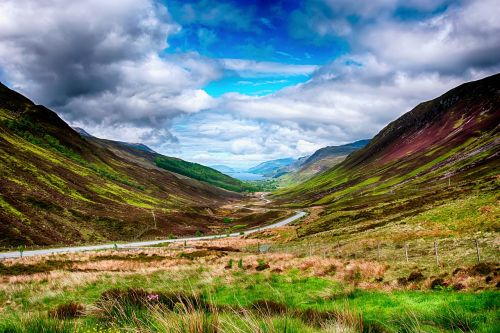 scotland highlands and islands landscape