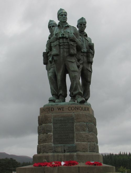 scotland war memorial commando