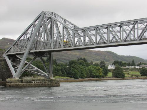 scotland connel bridge iron bridge