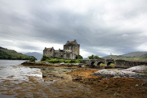 scotland eilean donan castle castle