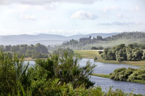 scotland landscape clouds