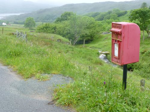 scotland unusual letters box