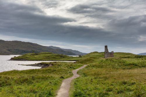scotland ruin church ruins
