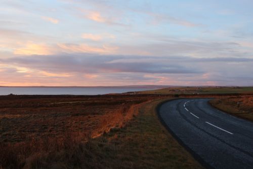scotland road landscape