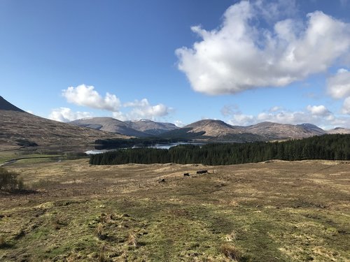 scotland  glen coe  landscape