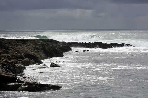 scotland sea rocks