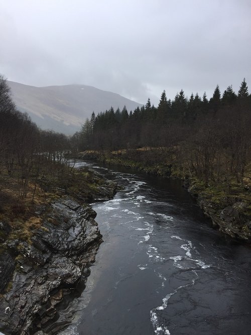 scotland  river  landscape