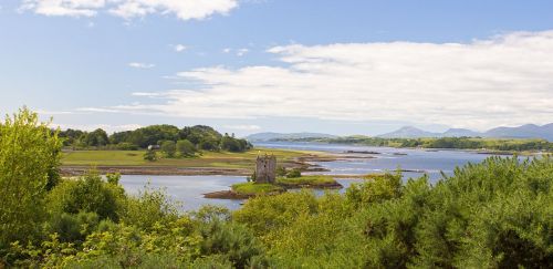 scotland castle stalker castle