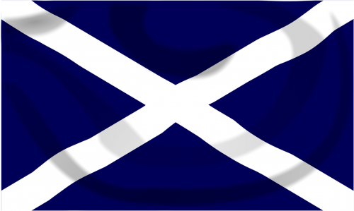 scottish saltire flag