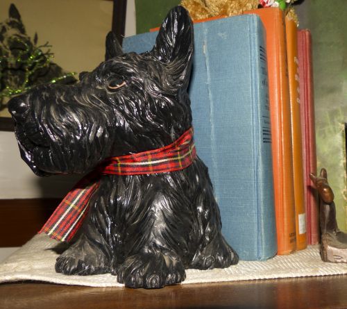 Scotty Dog Bookend