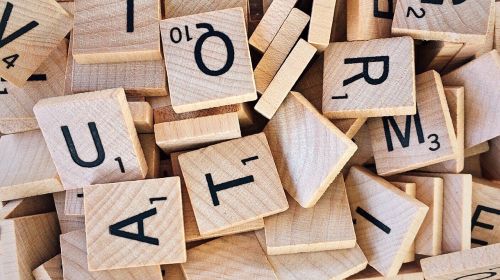 scrabble game letters