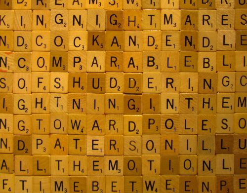 scrabble tiles words letters
