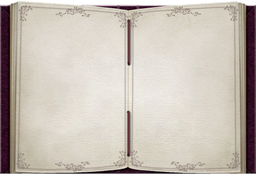 scrapbook blank diary