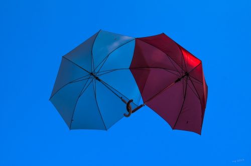 screen umbrella sky